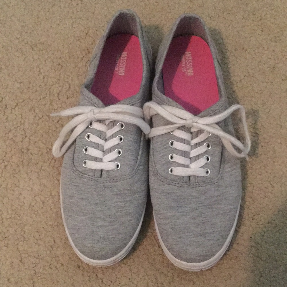 Grey target brand shoes